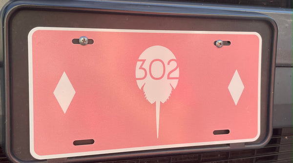 Front license plate – 302 Horseshoe Crab
