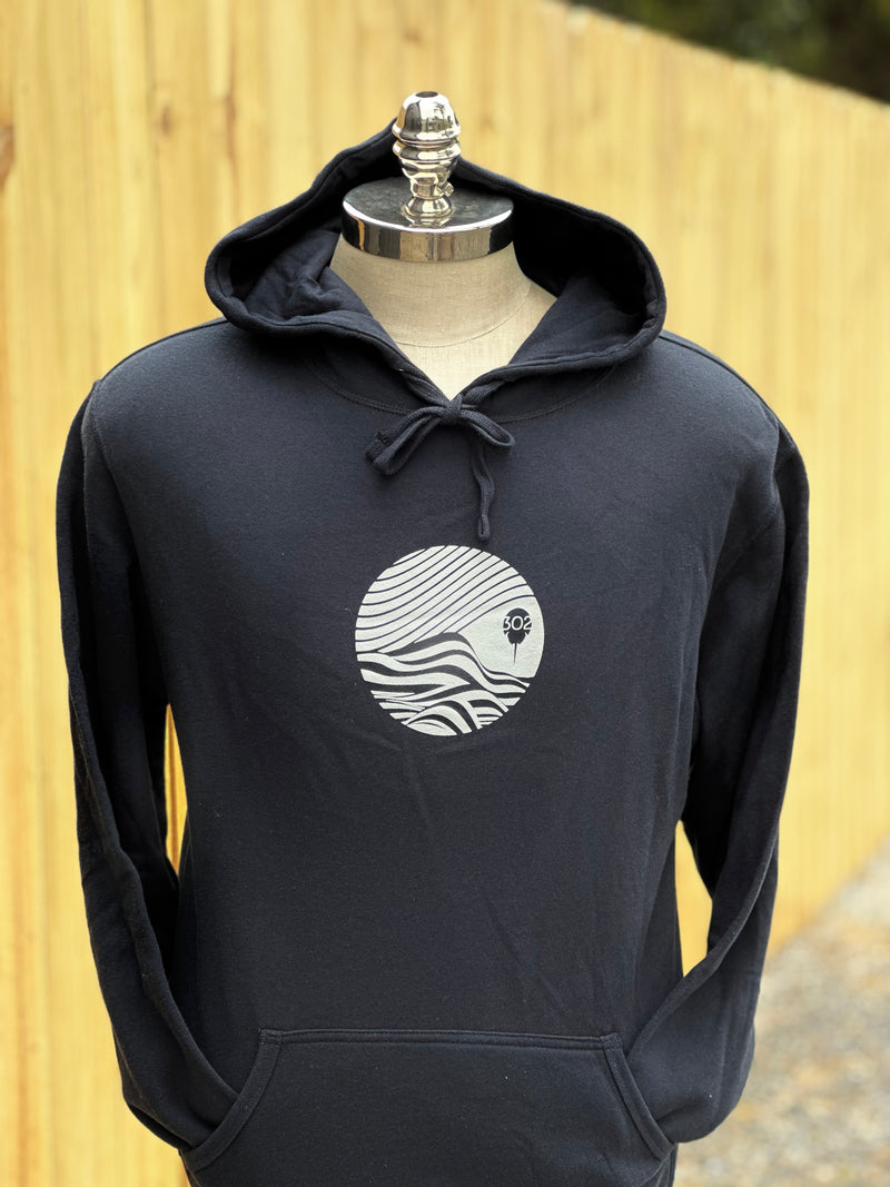 Sunset Waves Hooded Sweatshirt