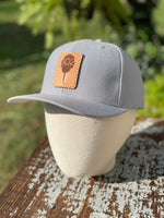 Leather Patch Hat, Full back, Structured