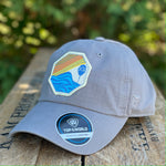 Sunset waves unstructured hat